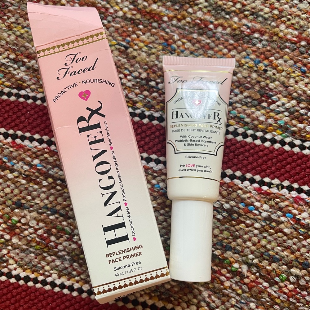 Too Faced Hangover Replenishing Face Primer NIB